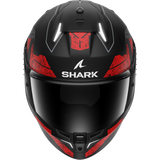 Shark Skwal i3 Rhad Matte Black/Chrome/Red Helmet