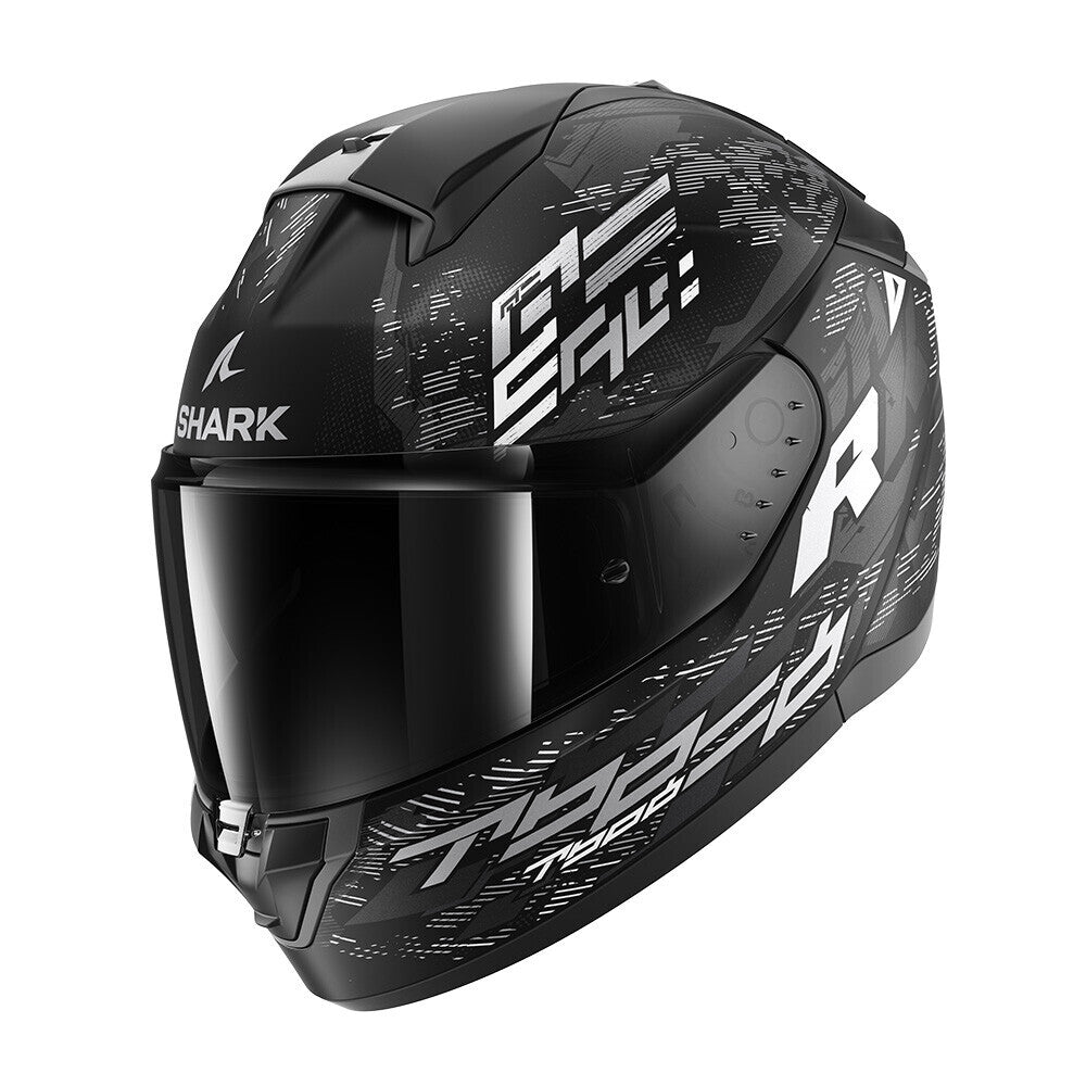 Shark Ridill 2 Molokai Matte Black/White/Silver Helmet