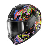 Shark Ridill 2 Raging Beast Black/Violet/Yellow Helmet