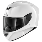 Shark D-Skwal 2 Blank White Helmet [Size: MD] [INTERNAL]