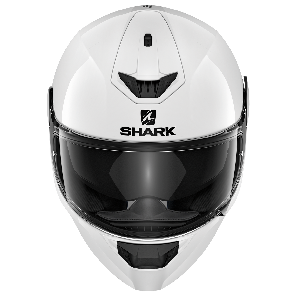 Shark D-Skwal 2 Blank White Helmet [Size: LG] [INTERNAL]