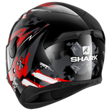 Shark D-Skwal 2 Penxa Black/Red/Anthracite Helmet [Size: SM] [INTERNAL]