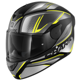 Shark D-Skwal 2 Daven Matte Black/Anthracite/Yellow Helmet