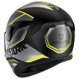 Shark D-Skwal 2 Daven Matte Black/Anthracite/Yellow Helmet