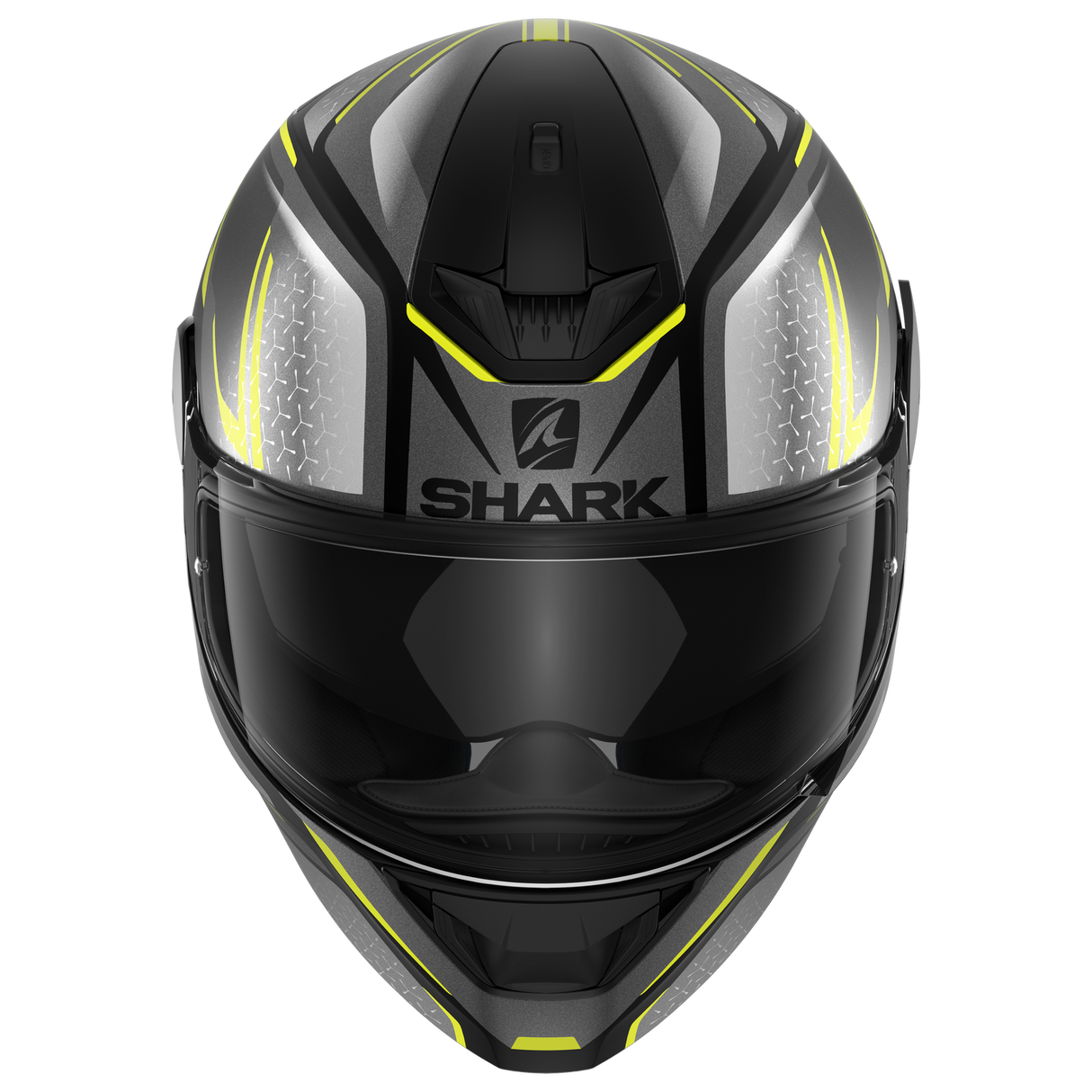 Shark D-Skwal 2 Daven Matte Black/Anthracite/Yellow Helmet