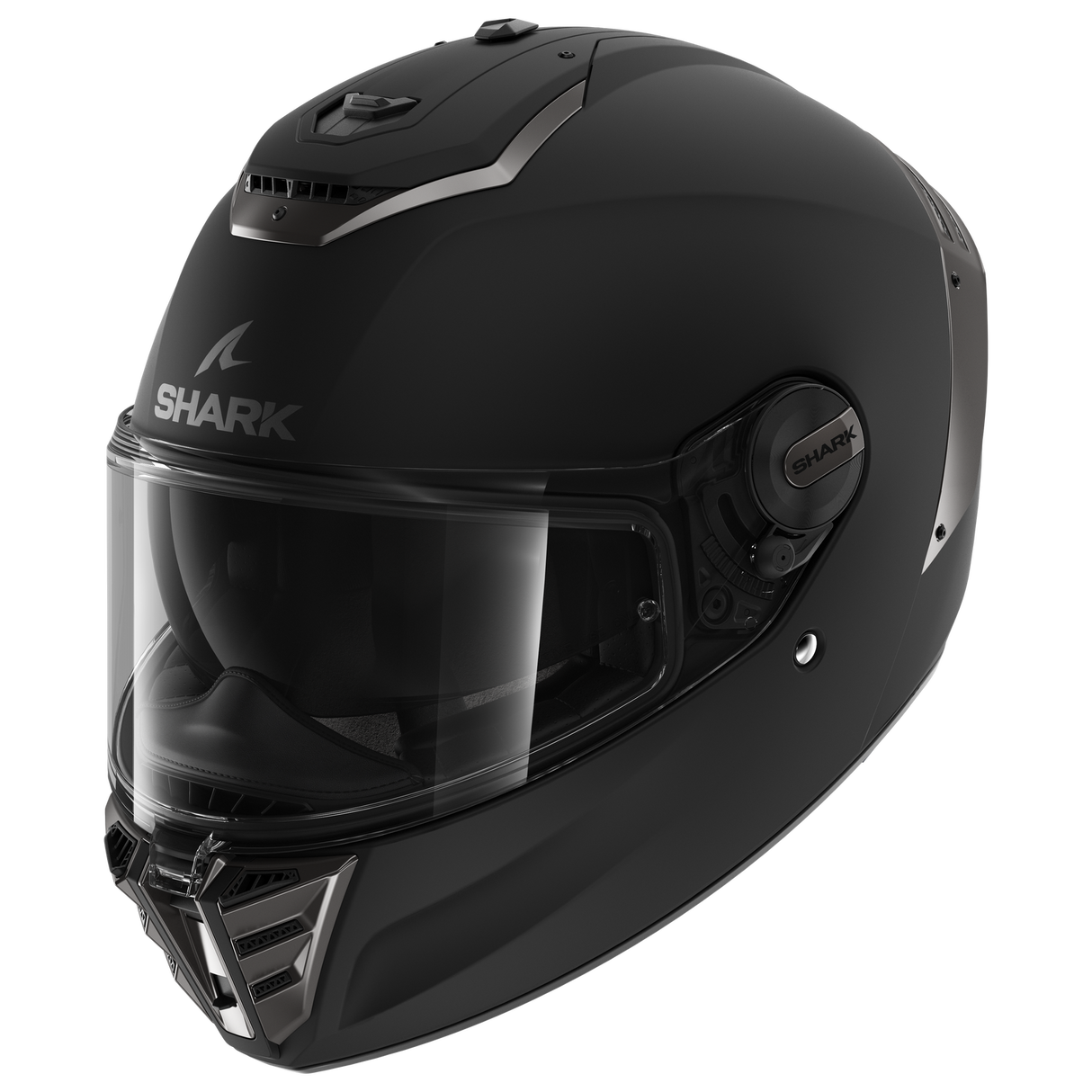 Shark Spartan RS Blank Matte Black Helmet