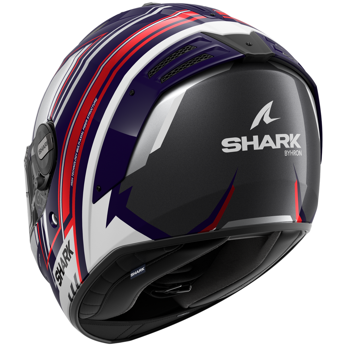 Shark Spartan RS Byhron Blue/White/Chrome Helmet