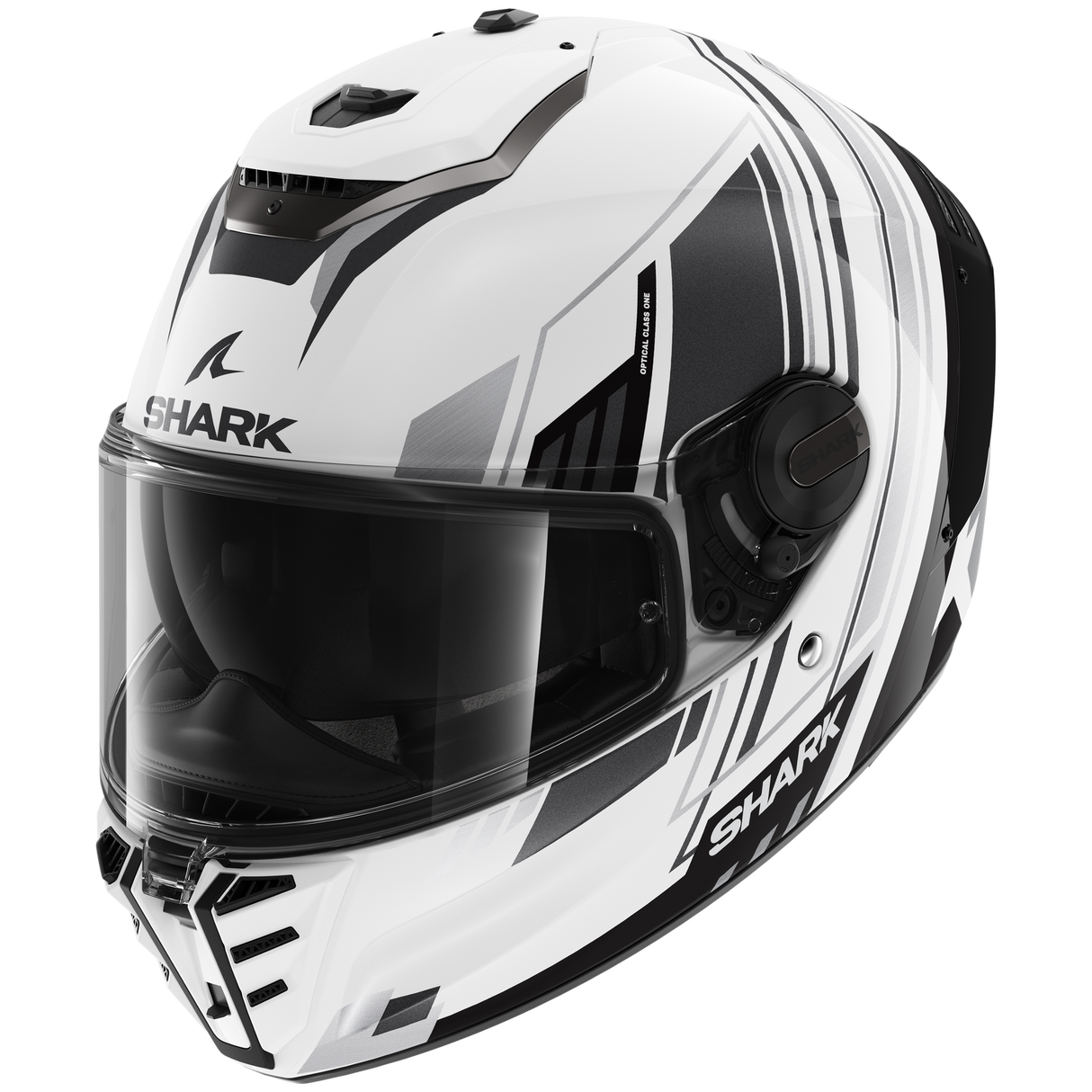 Shark Spartan RS Byhron White/Black/Chrome Helmet