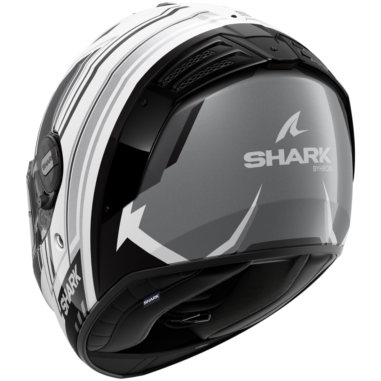 Shark Spartan RS Byhron White/Black/Chrome Helmet