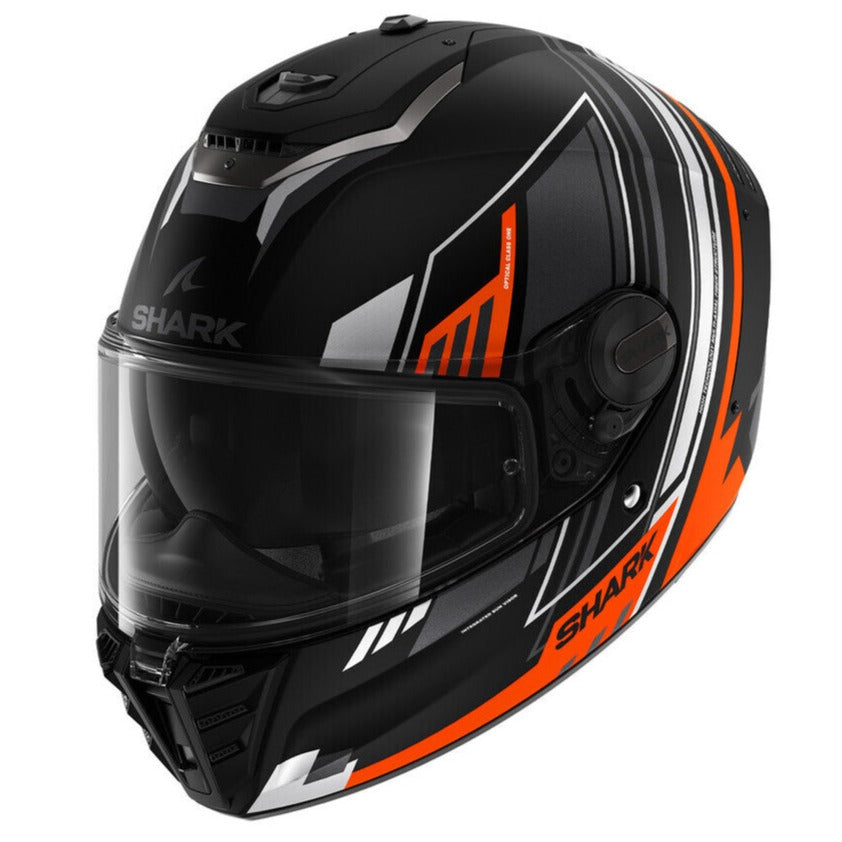 Shark Spartan RS Byhron Matte Black/Orange/Chrome Helmet