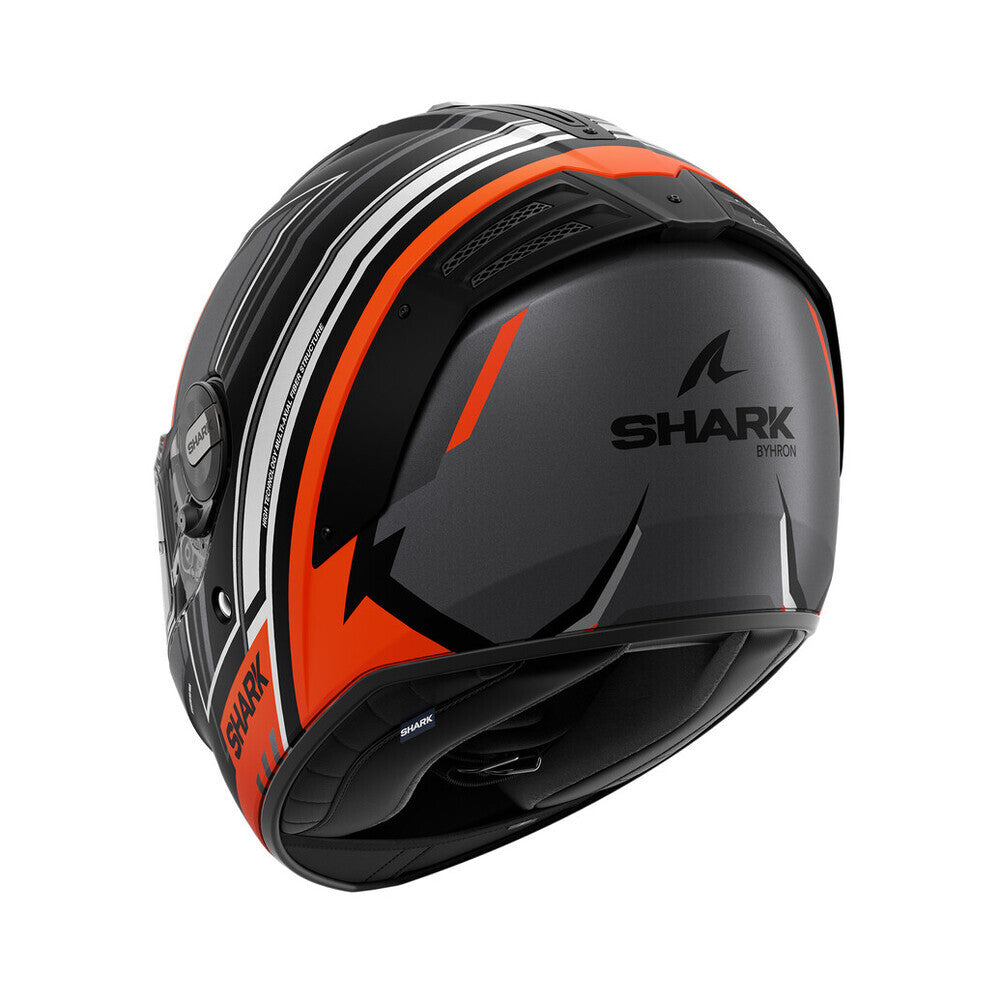 Shark Spartan RS Byhron Matte Black/Orange/Chrome Helmet