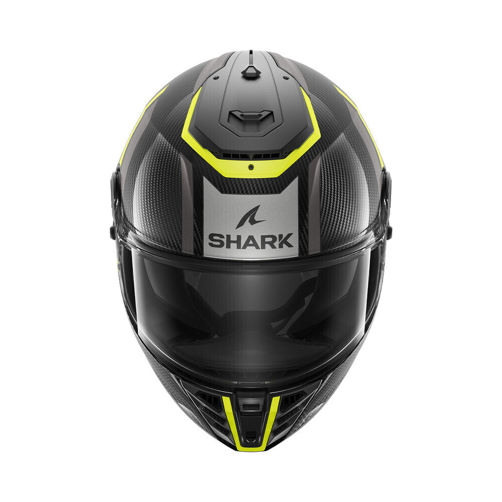 Shark Spartan RS Carbon Shawn Yellow/Anthracite Helmet