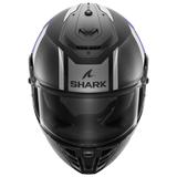 Shark Spartan RS Carbon Shawn Blue/Silver Helmet