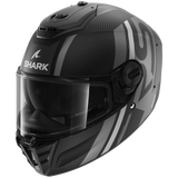 Shark Spartan RS Carbon Shawn Silver/Anthracite Helmet