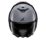 Shark OXO Dark Shadow Gun Silver Helmet