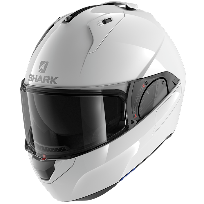 Shark Evo ES Blank White Modular Helmet