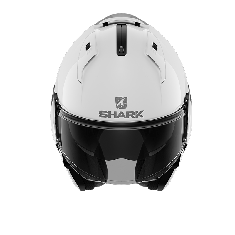 Shark Evo ES Blank White Modular Helmet