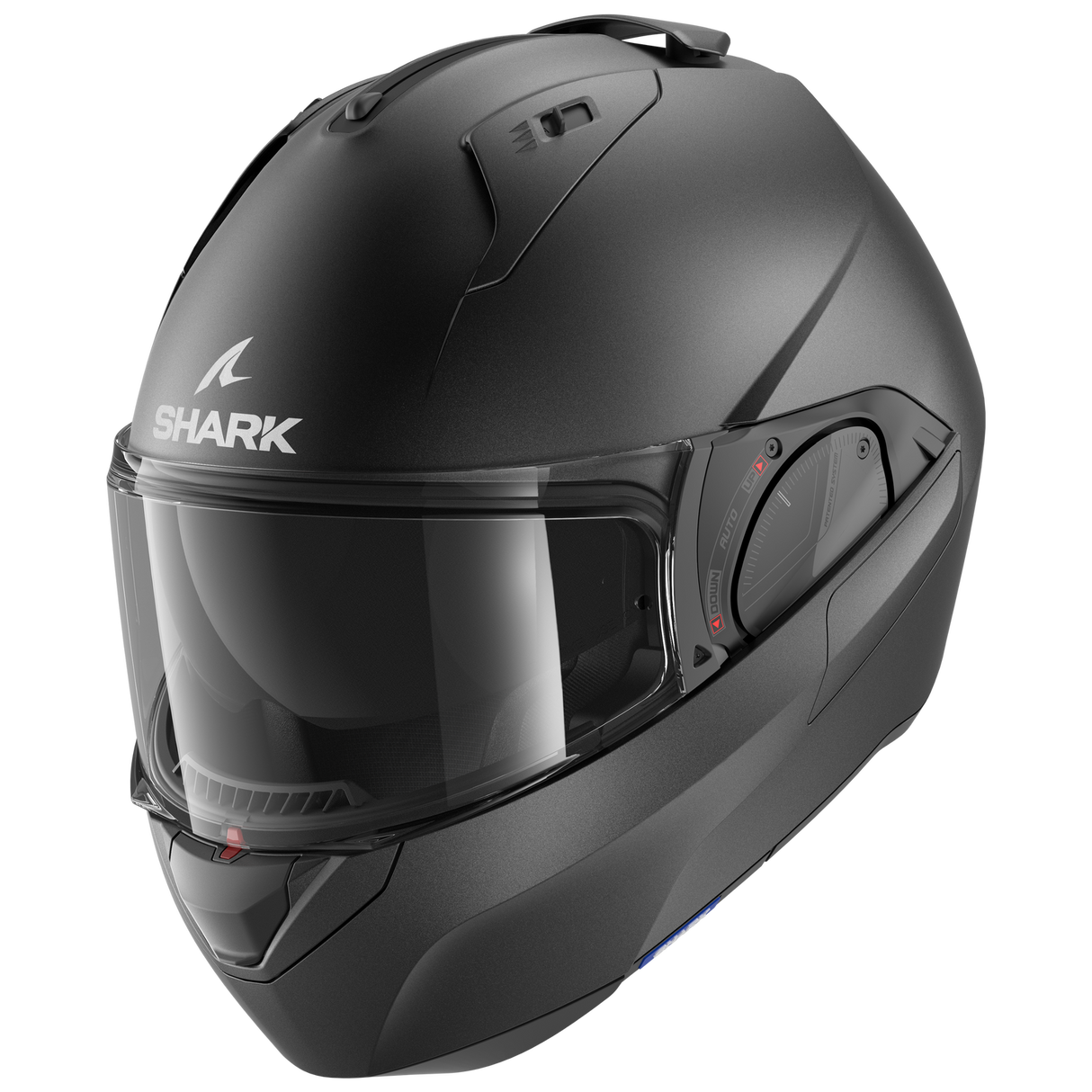 Shark Evo ES Blank Matte Anthracite Modular Helmet