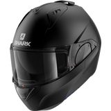 Shark Evo ES Blank Matte Black Modular Helmet