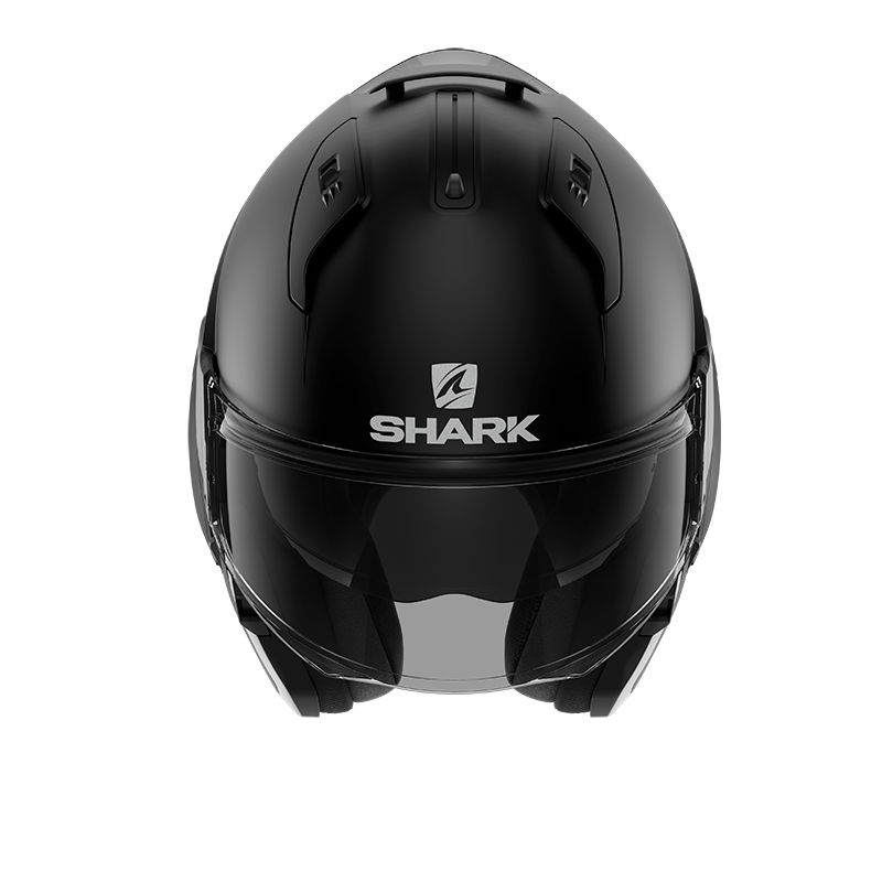 Shark Evo ES Blank Matte Black Modular Helmet