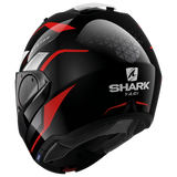 Shark Evo ES Yari Black/Red/White Modular Helmet [Size: XS] [INTERNAL]