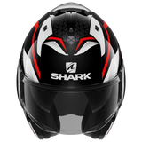 Shark Evo ES Yari Black/Red/White Modular Helmet [Size: XS] [INTERNAL]