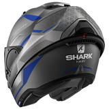 Shark Evo ES Yari Matte Anthracite/Blue/Silver Modular Helmet