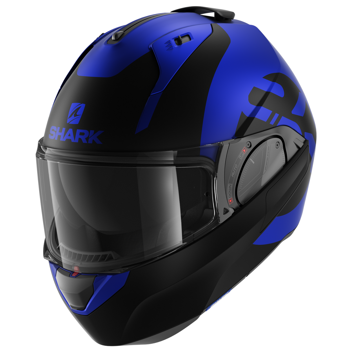 Shark Evo ES Kedje Matte Blue/Black Modular Helmet