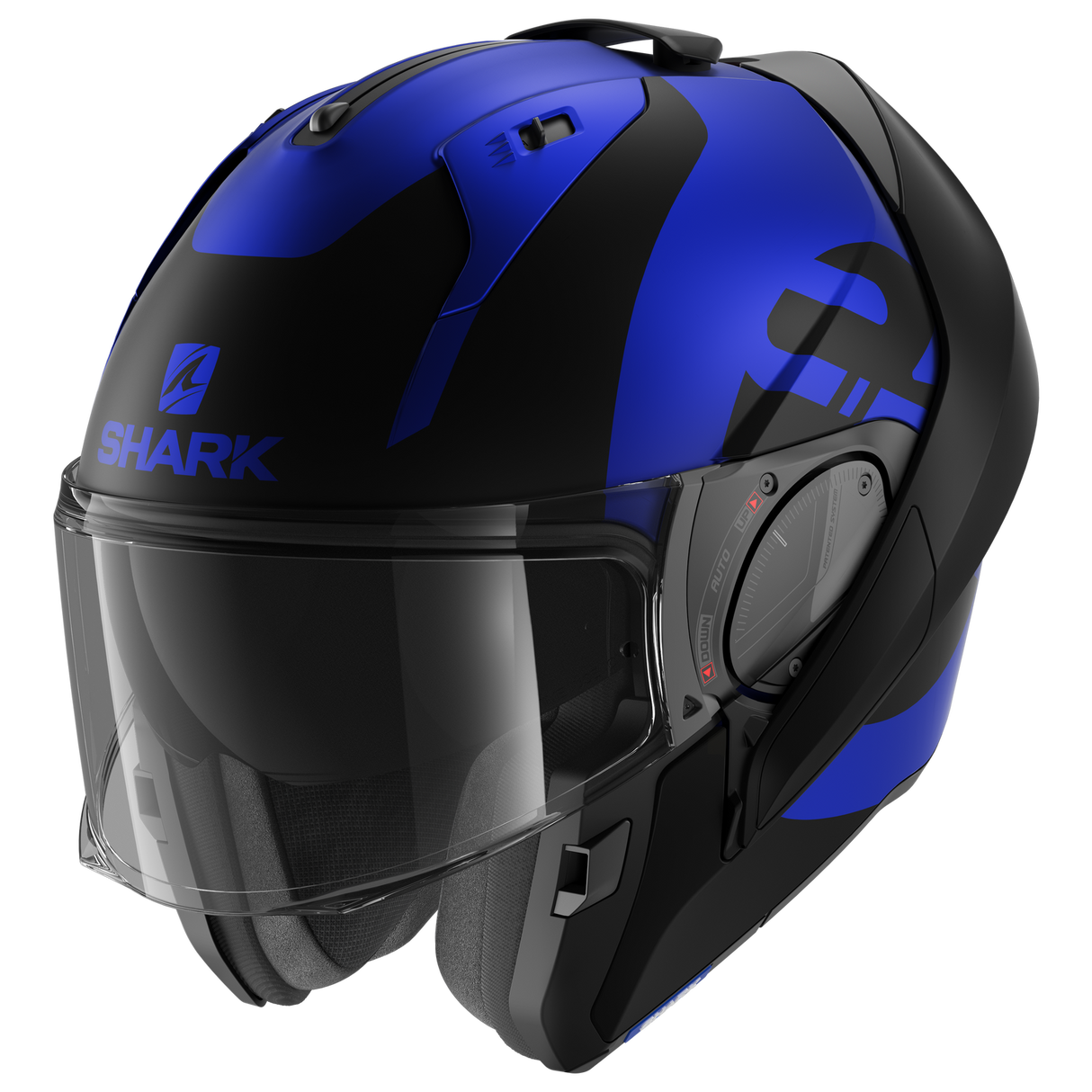 Shark Evo ES Kedje Matte Blue/Black Modular Helmet