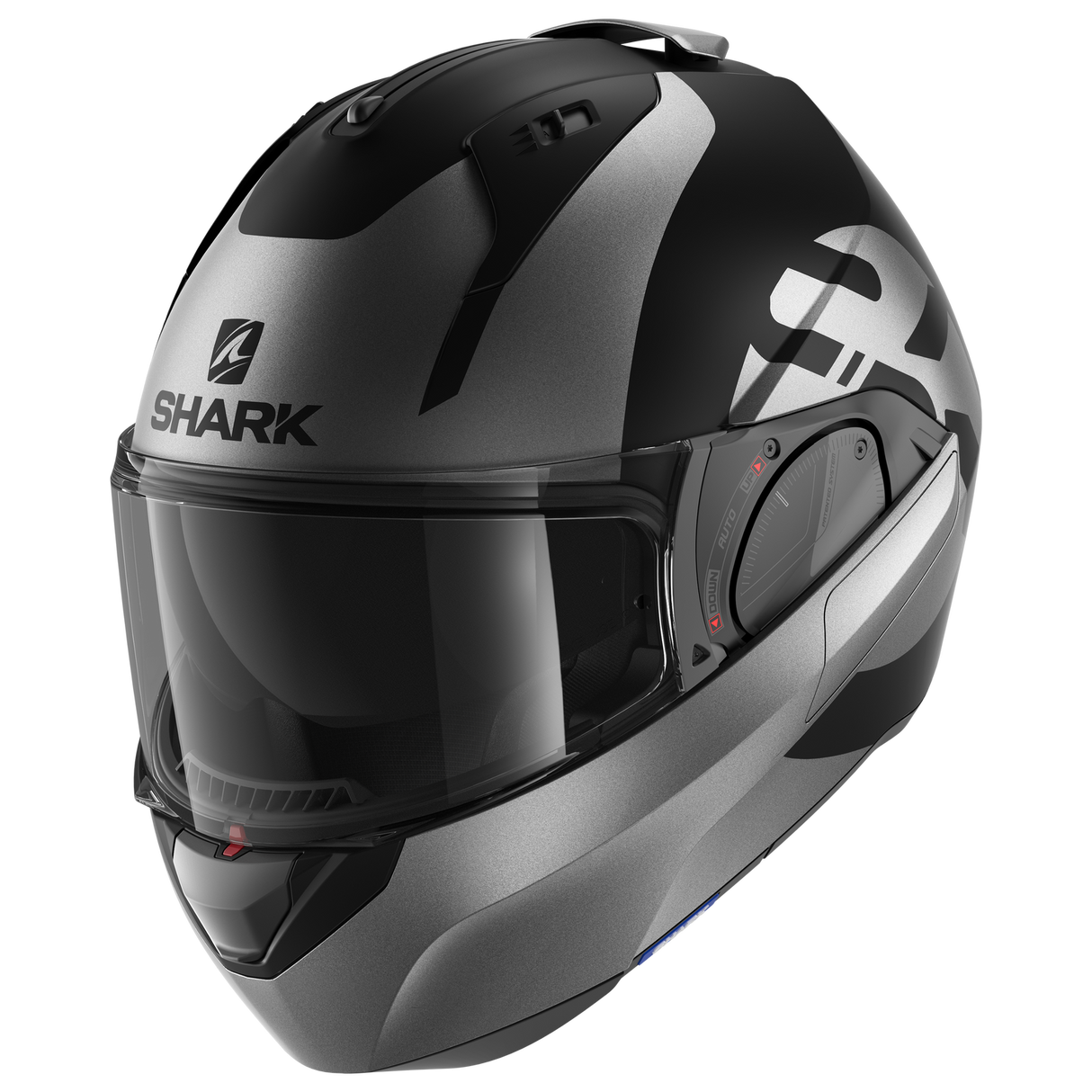 Shark Evo ES Kedje Matte Black/Anthracite Modular Helmet