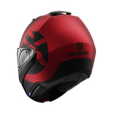 Shark Evo ES Kedje Matte Red/Black Helmet Modular Helmet