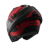 Shark Evo ES Kedje Matte Red/Black Helmet Modular Helmet