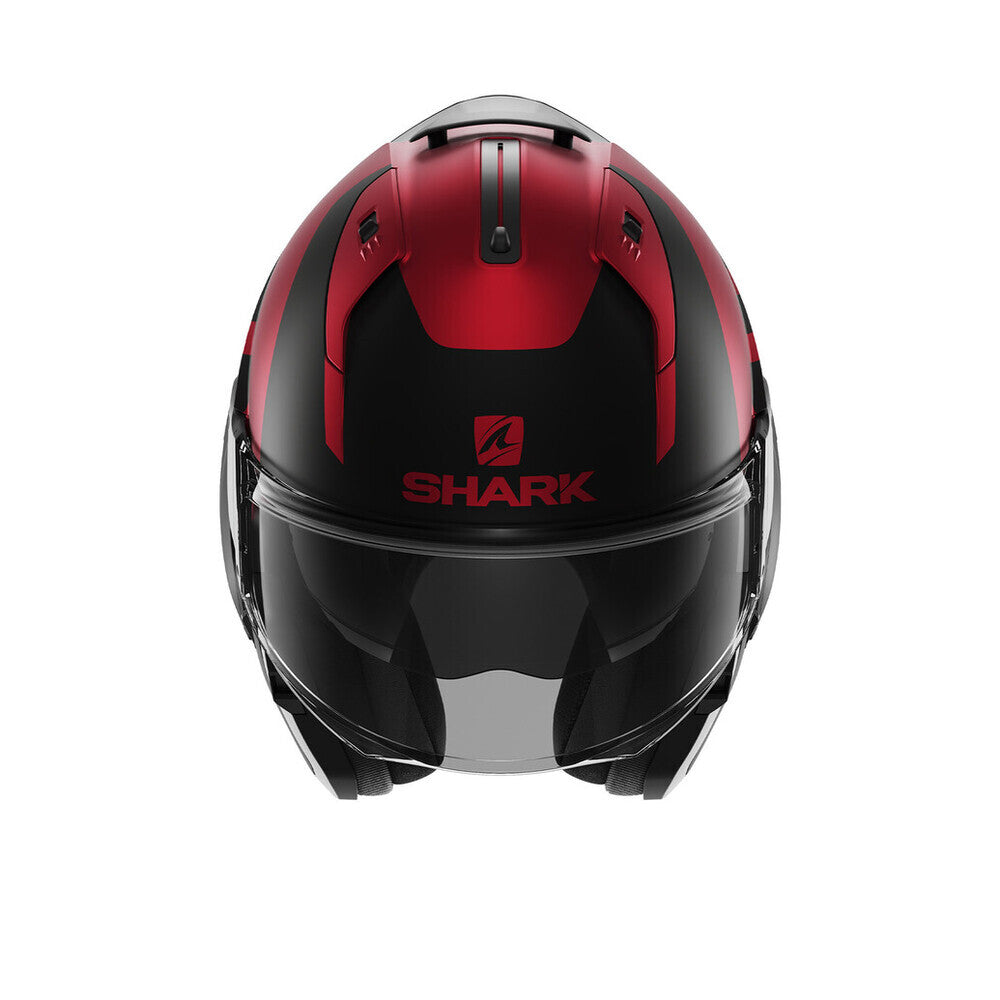 Shark Evo ES Kedje Matte Red/Black Helmet Modular Helmet