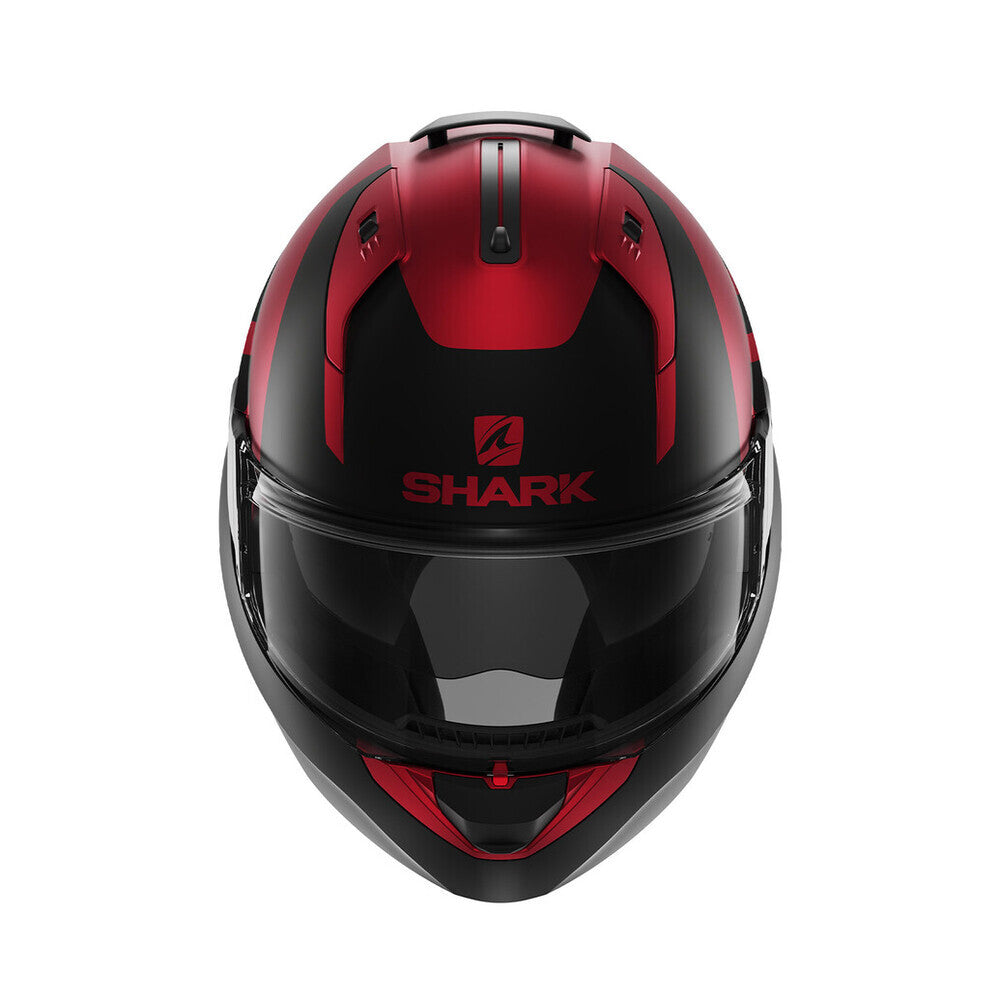 Shark Evo ES Kedje Matte Red/Black Helmet Modular Helmet