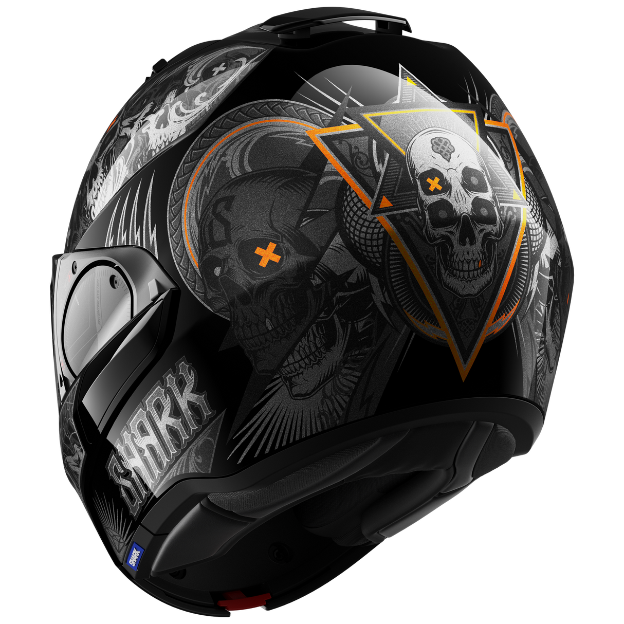 Shark Evo ES K-Rozen Black/Anthracite/Orange Modular Helmet