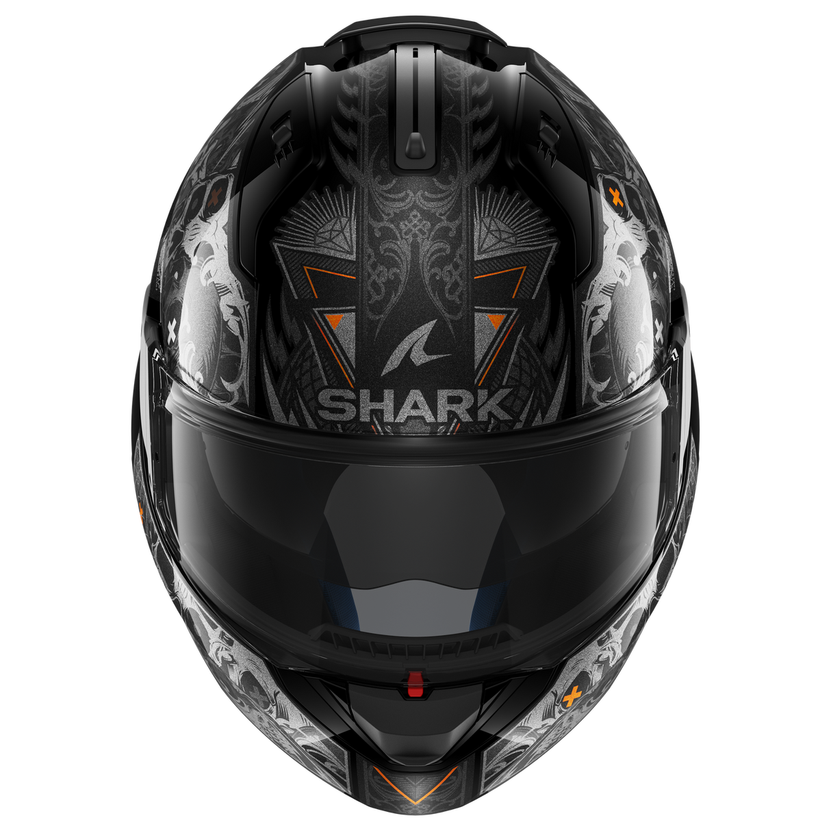 Shark Evo ES K-Rozen Black/Anthracite/Orange Modular Helmet