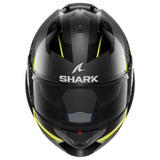 Shark Evo ES Kryd Gloss Anthracite/Black/Yellow Helmet [Size:XS] [INTERNAL]