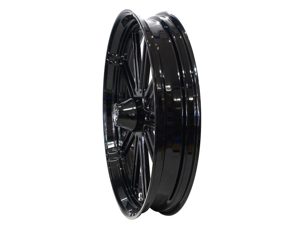 Hawg Halters Inc HHI-2340-BKO-B-850A-B 23" x 3.75" BKO/Breakout Replica Wheel Gloss Black for Breakout 13-Up