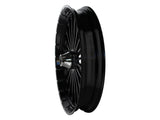 Hawg Halters Inc HHI-2340-RNR-AP-850A-C 23" x 3.75" Ranger/Turbine Replica Wheel Black Anodized/Polished Rim & Spoke Edge/Chrome Hub Kit for Breakout