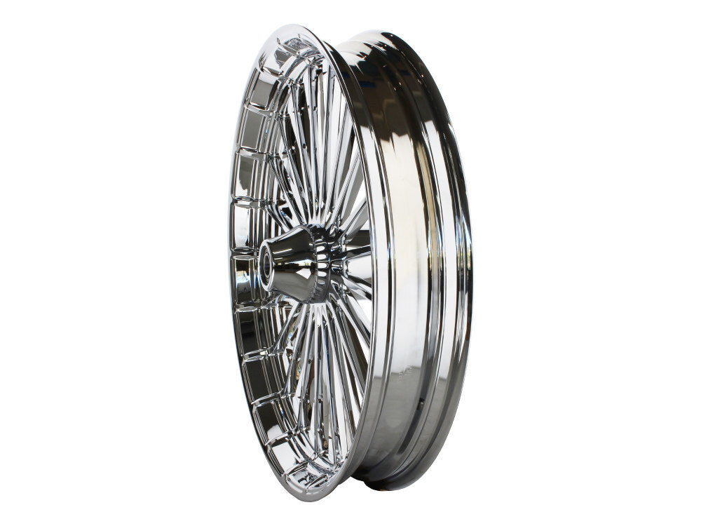 Hawg Halters Inc HHI-2340-RNR-C-850A-C 23" x 3.75" Ranger/Turbine Replica Wheel Chrome for Breakout 13-Up