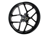 Hawg Halters Inc HHI-2340-VRX-B-800A-ADP-B 23" x 3.75" VRXE/Night Rod Replica Wheel Gloss Black for V-Rod 08-17