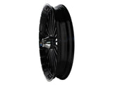 Hawg Halters Inc HHI-2640-RNR-APR-850A-C 26" x 3.75" Ranger/Turbine Replica Wheel Black Anodize/Polished Rim Edge/Chrome Hub Kit for Breakout 13-Up