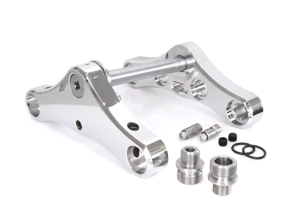 Hawg Halters Inc HHI-39WGCR3-EFS 3 Degree Raked Wide Glide Conversion Triple Tree Kit for Sportster 87-03/FXR 87-94/Dyna 91-05