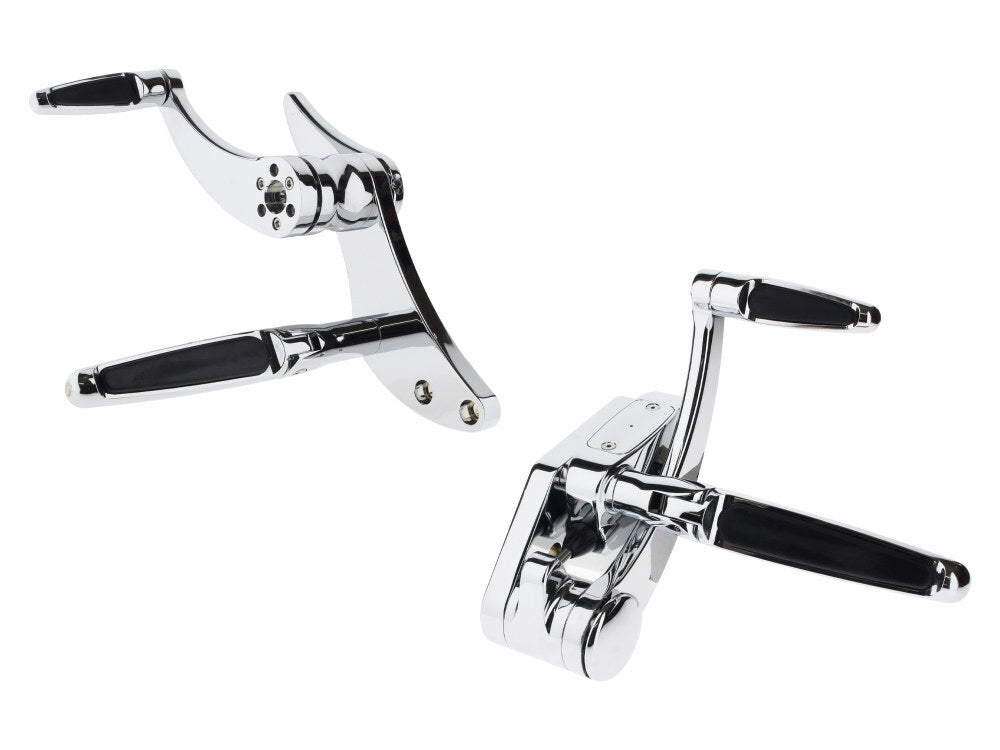 Hawg Halters Inc HHI-FCK-S18C-FR Length Adjustable Forward Controls Chrome for Softail 18-Up