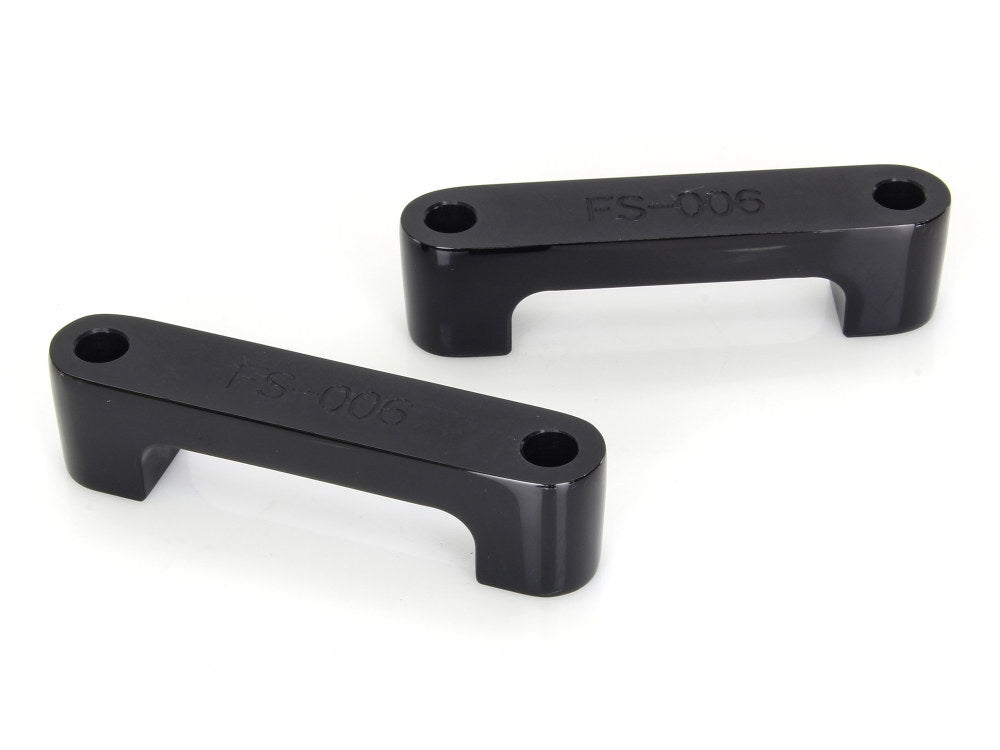 Hawg Halters Inc HHI-FSK-A06 Fender Spacer Kit Black for Touring 84-13 w/23"or 26" Custom Fender