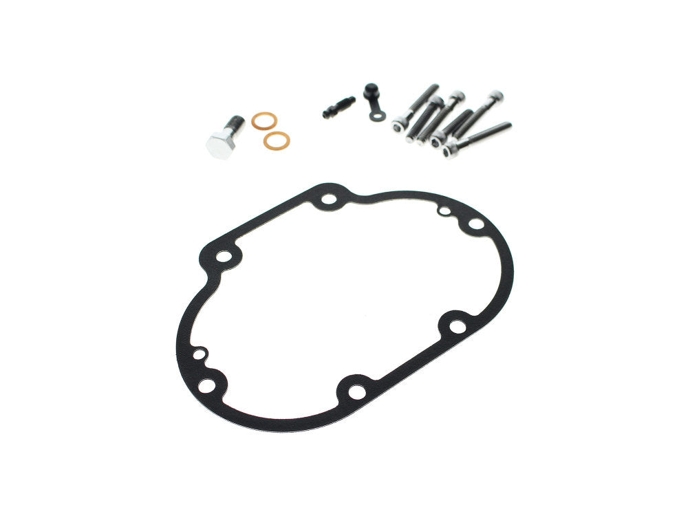 Hawg Halters Inc HHI-HYCCA-A02 Smooth Hydraulic Clutch Cover Black for Softail 07-Up/Dyna 06-17/Touring 07-13