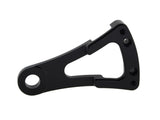 Hawg Halters Inc HHI-RKDSLAB310 Rear Driveside 4 Piston Caliper & Mounting Bracket Black for Custom w/1" Axle