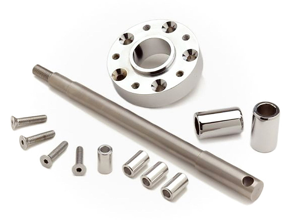 Hawg Halters Inc HHI-WGCK-C01 Wide Glide Conversion Hardware Kit Chrome for Sportster/Dyna/FXR 87-94