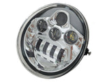 Hoglights HOG-5570VRP-CHR 5-3/4" LED Headlight Insert w/DRL Chrome for Night Rod Special 12-17/Muscle 09-17