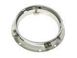 Hoglights HOG-HD7MB-CHR 7" Headlamp Insert Adaptor Bracket Chrome for all 2013 earlier FLH & all FreightTrain Nacelle